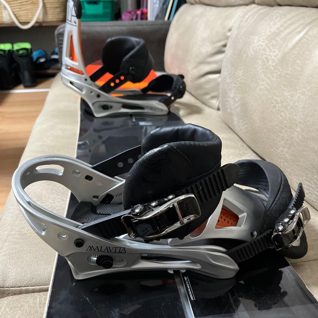 BURTON CUSTOM 154 × BURTON MALAVITA M