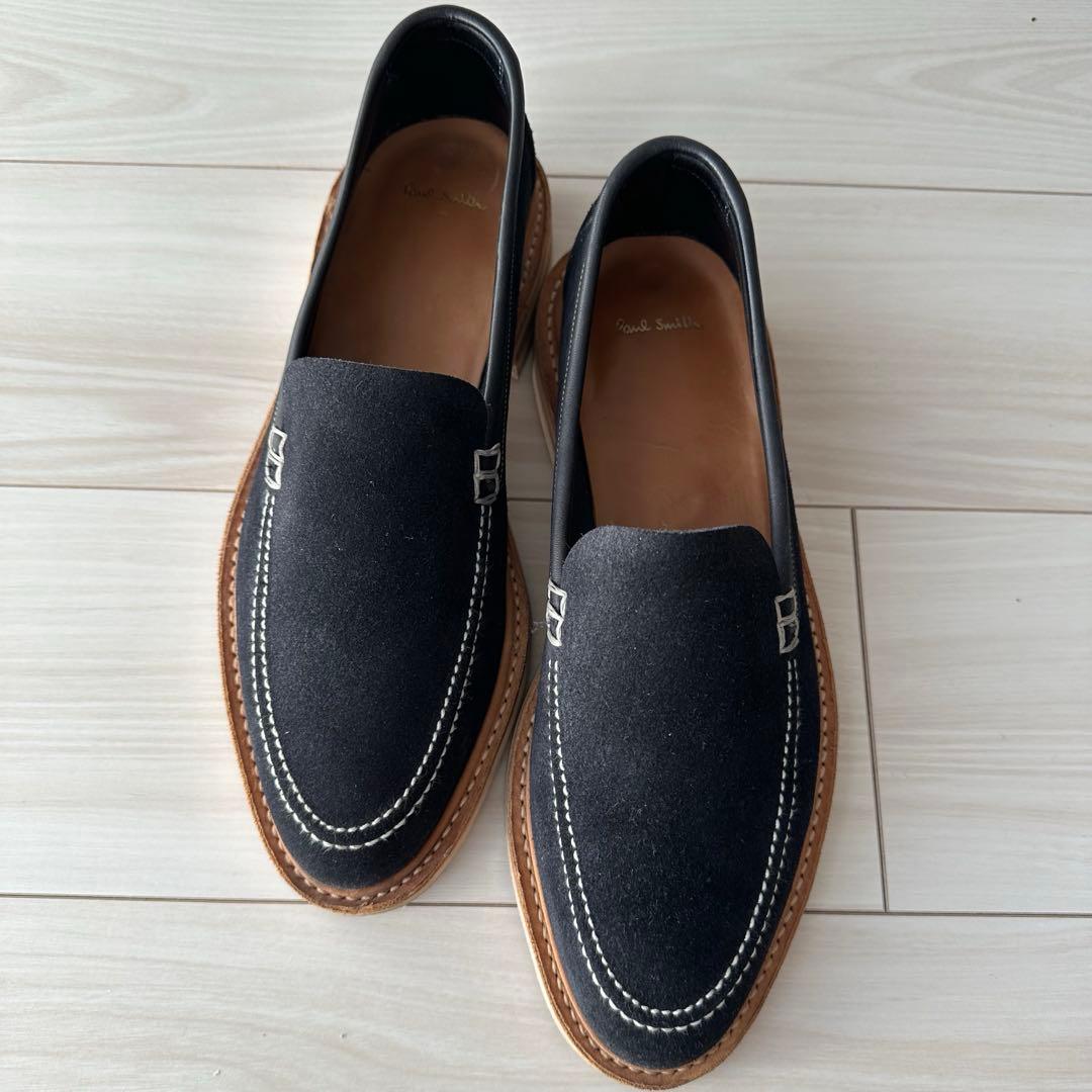 【美品】Paul Smith ローファー イングランド製 スエード