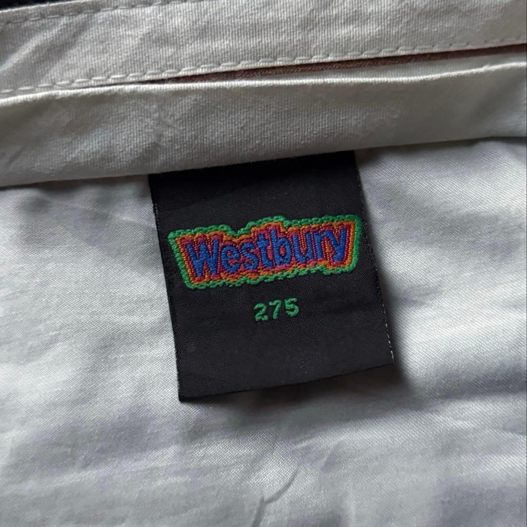 80s チェック ウールスラックス \"ボルドー×ダークグリーン\" W34