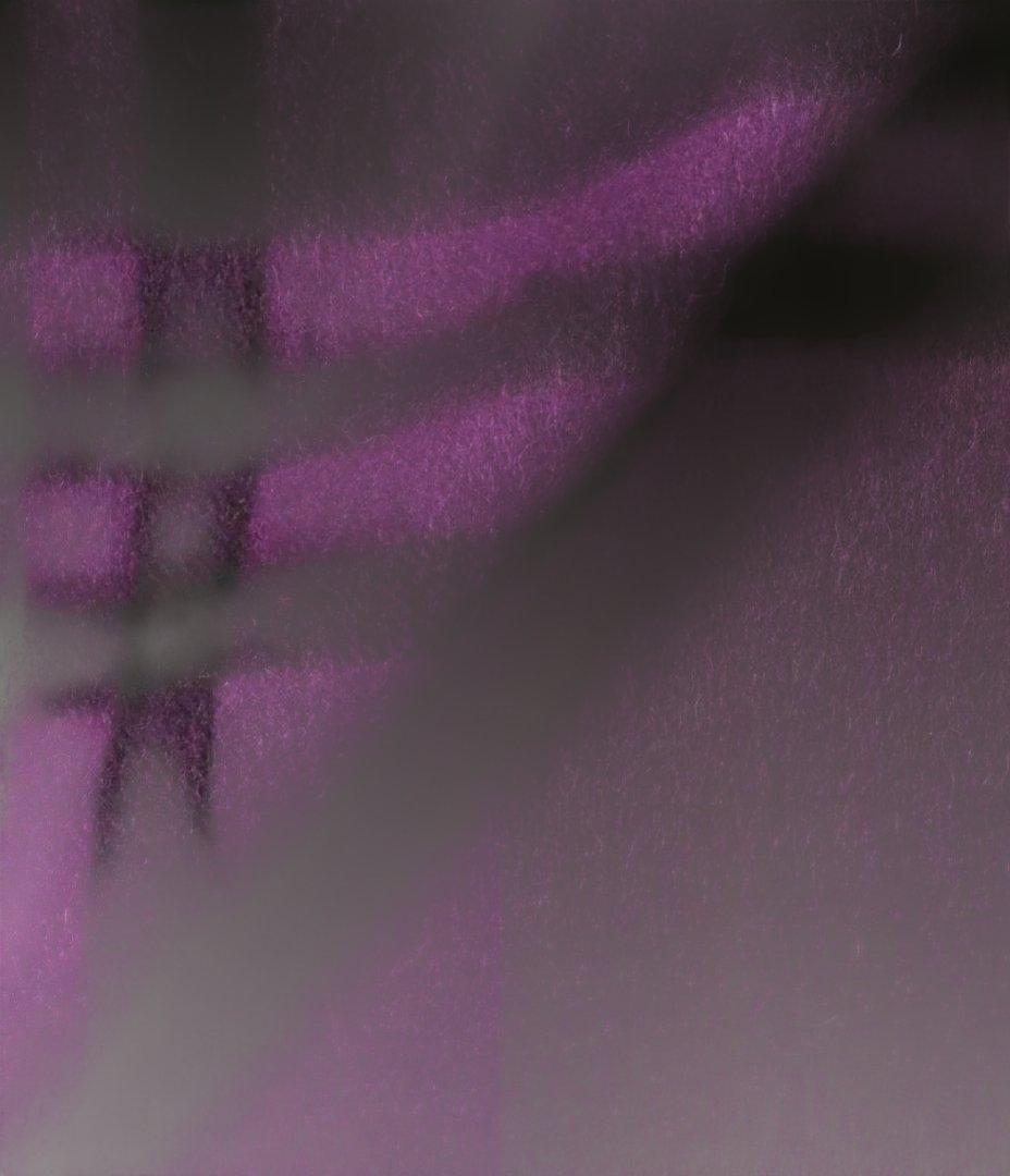 【TWEEDMILL/ツイードミル】 大判チェックストール パープルC