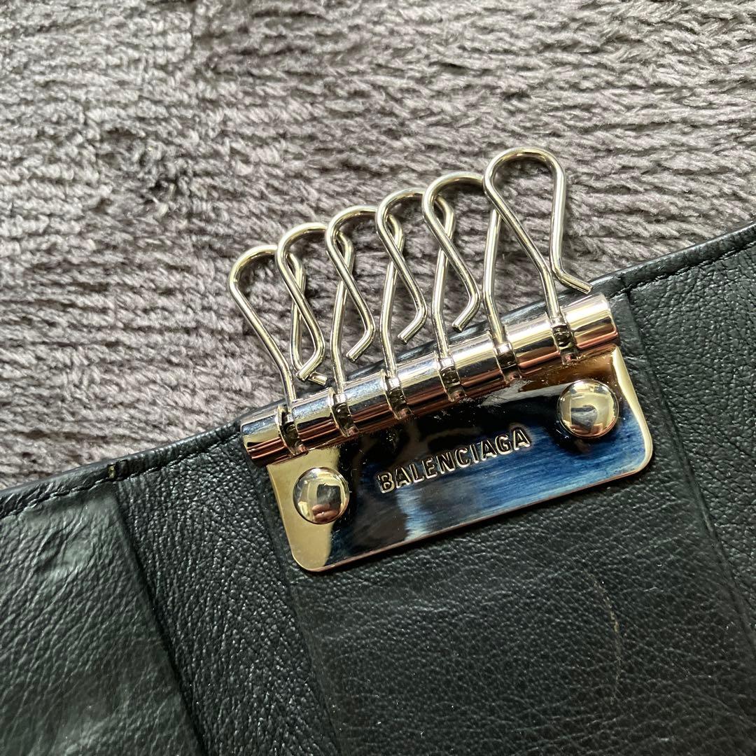 バレンシアガ　キーケース　キーホルダー　ストラップ　財布　カードケース