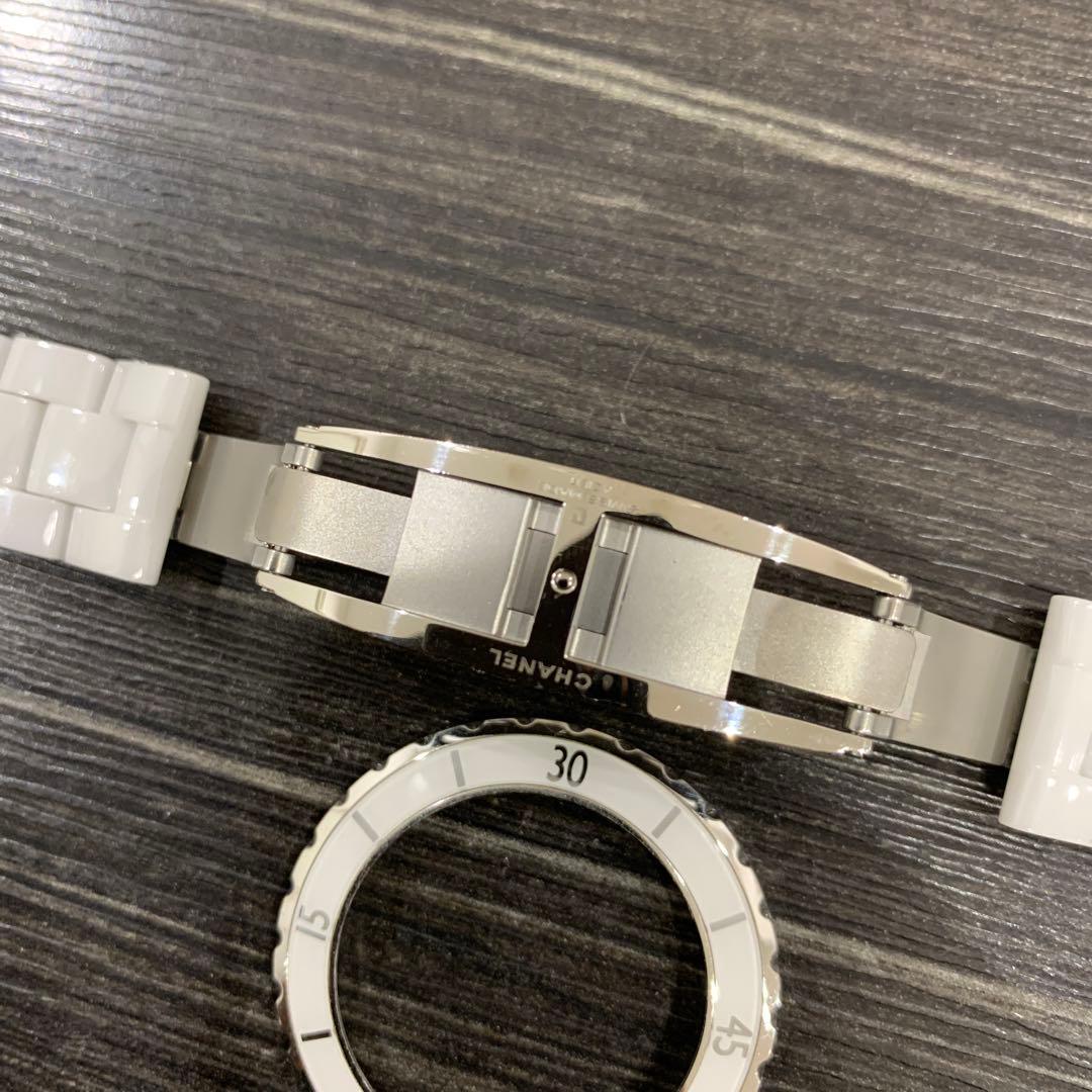 CHANEL J12  純正ベルト　ベゼル　セラミック