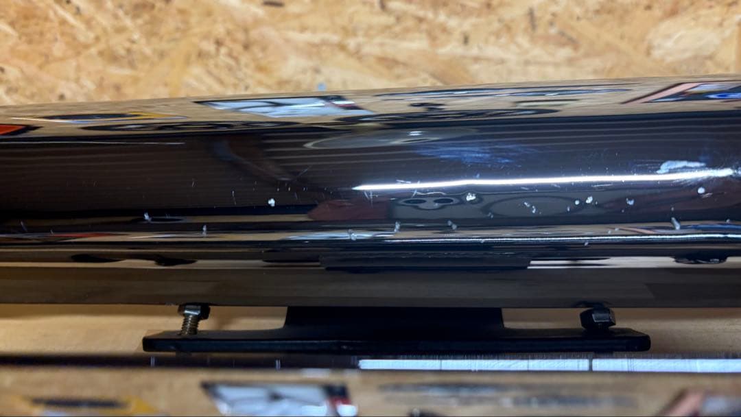 2007～2017 ソフテイル 3インチ・ツインスラッシュ スリップオンマフラー