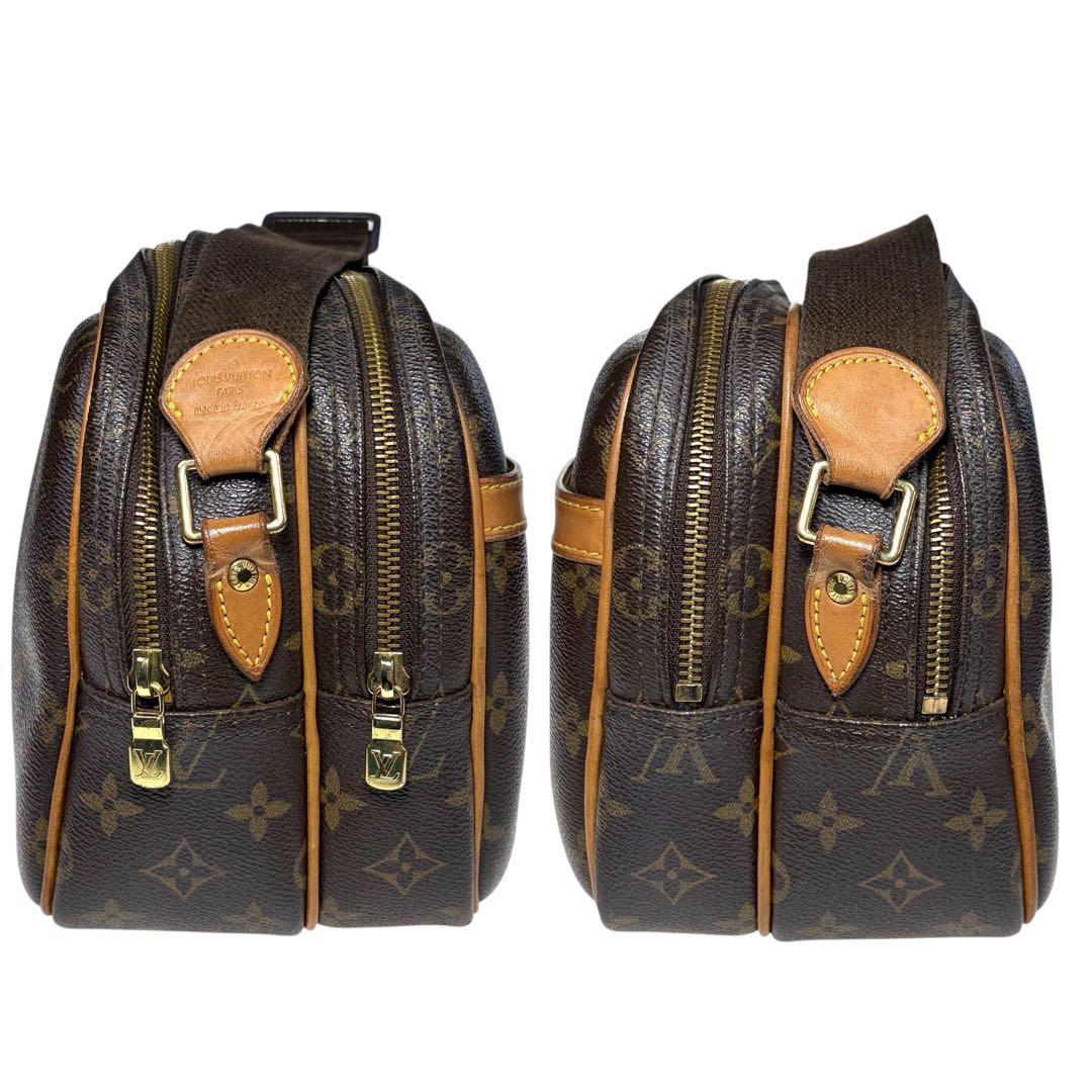 美品 LOUIS VUITTON モノグラム リポーターPM a1016