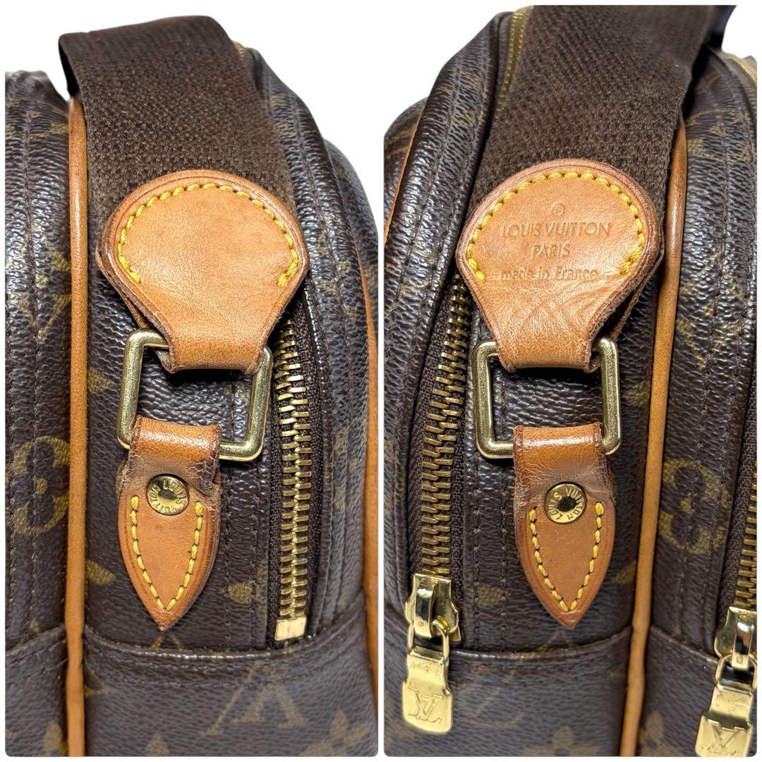 美品 LOUIS VUITTON モノグラム リポーターPM a1016