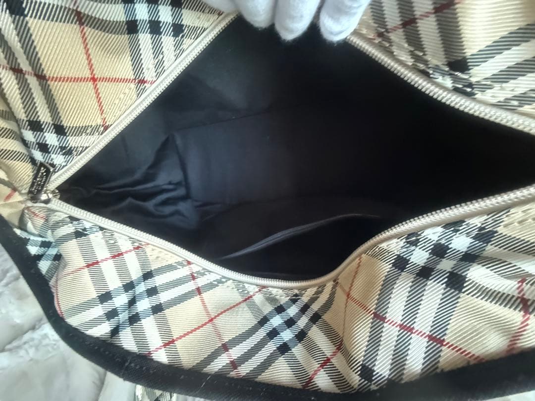 【新品】BURBERRY バーバリートートバッグ黒 ブラックキャンパス