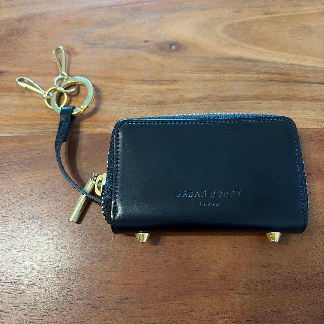 【美品】URBAN BOBBY アーバンボビー DELl CASE ガラスレザー