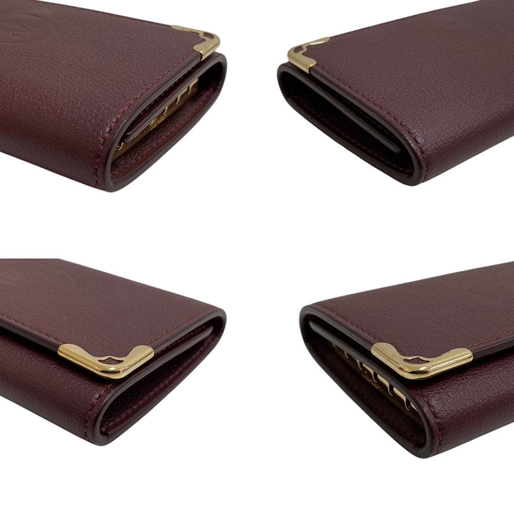 未使用 Cartier カルティエ マストライン キーケース 6連 ボルドー