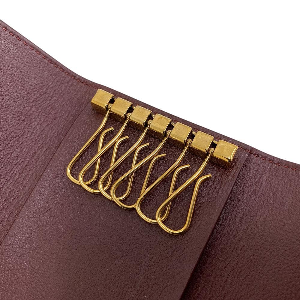 未使用 Cartier カルティエ マストライン キーケース 6連 ボルドー