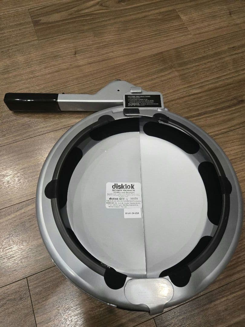 disklok Sサイズ シルバー