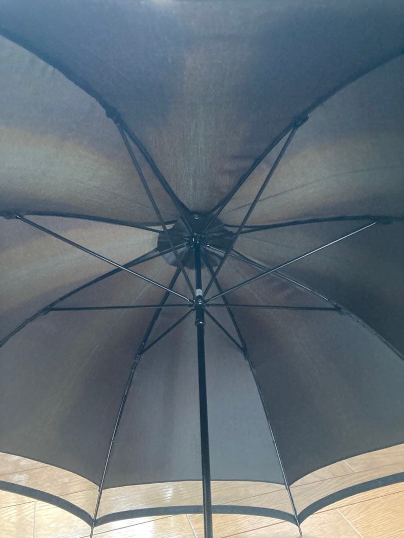 【新品未使用！美品❣️】FOXEY★晴雨兼用 黒　長傘　♡お洒落♡