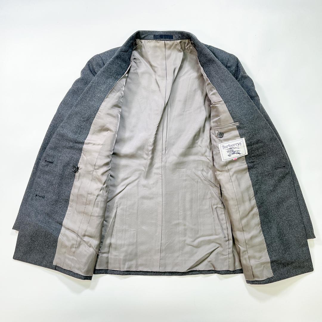 Burberrys 金ボタン ダブル テーラードジャケット 11 M グレー