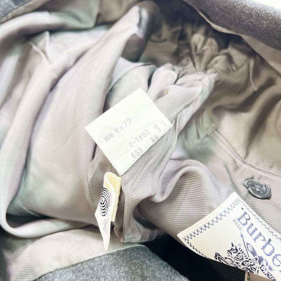 Burberrys 金ボタン ダブル テーラードジャケット 11 M グレー