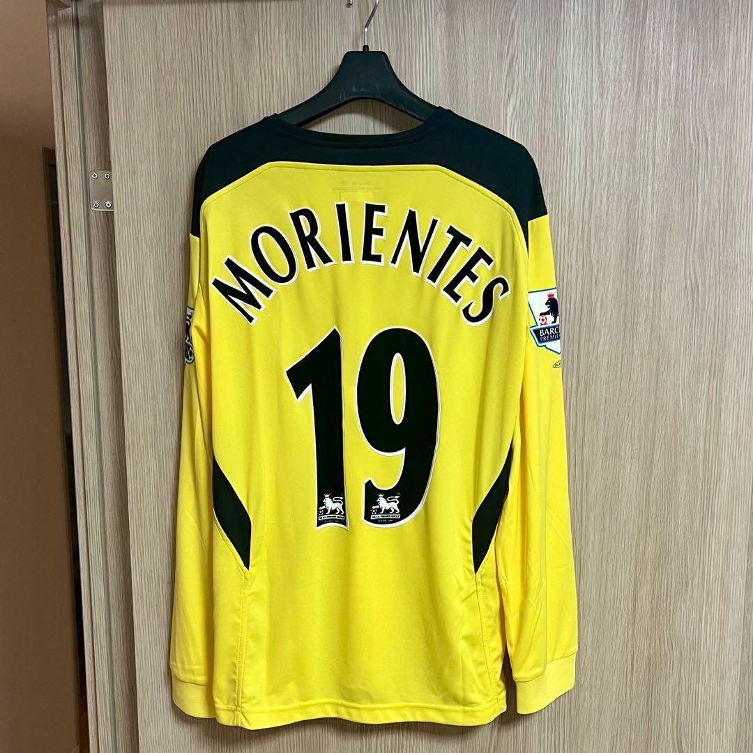 激レア　リバプール 04/06 アウェイ　長袖　ユニフォーム　モリエンテス