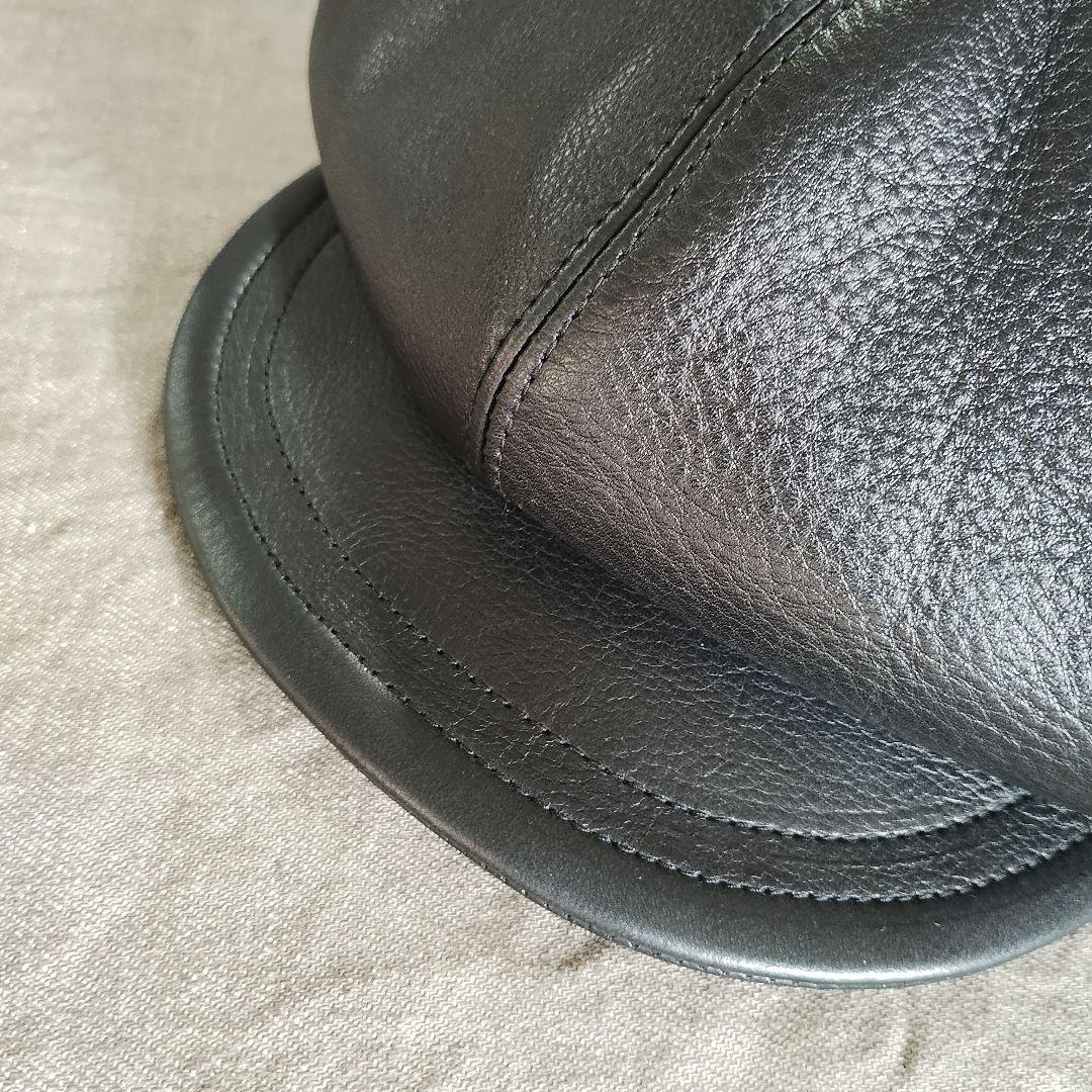 【SALE】牛本革　レザーキャスケット　M〜LLサイズ