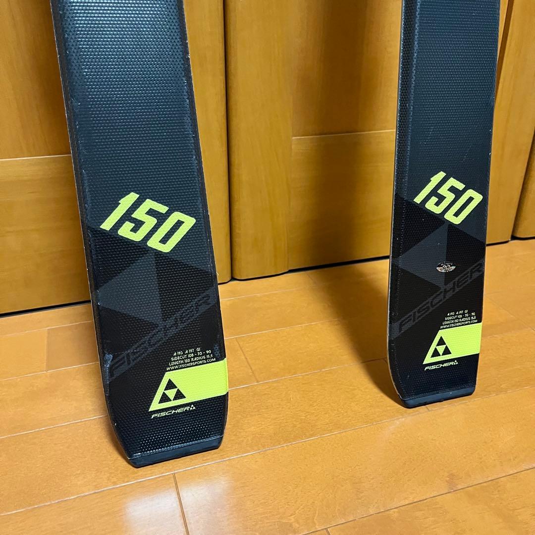 日曜限定 FISCHER RACE RC4 フィッシャー スキー3点セット150