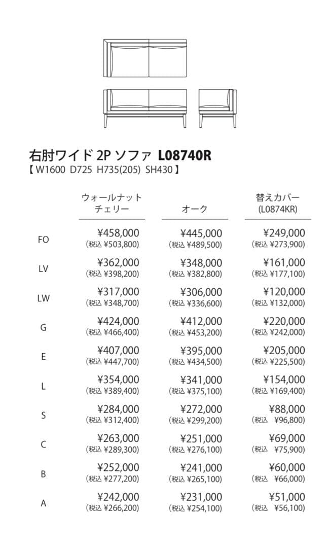 Mercibeauページ　FUJI FURNITURE ①