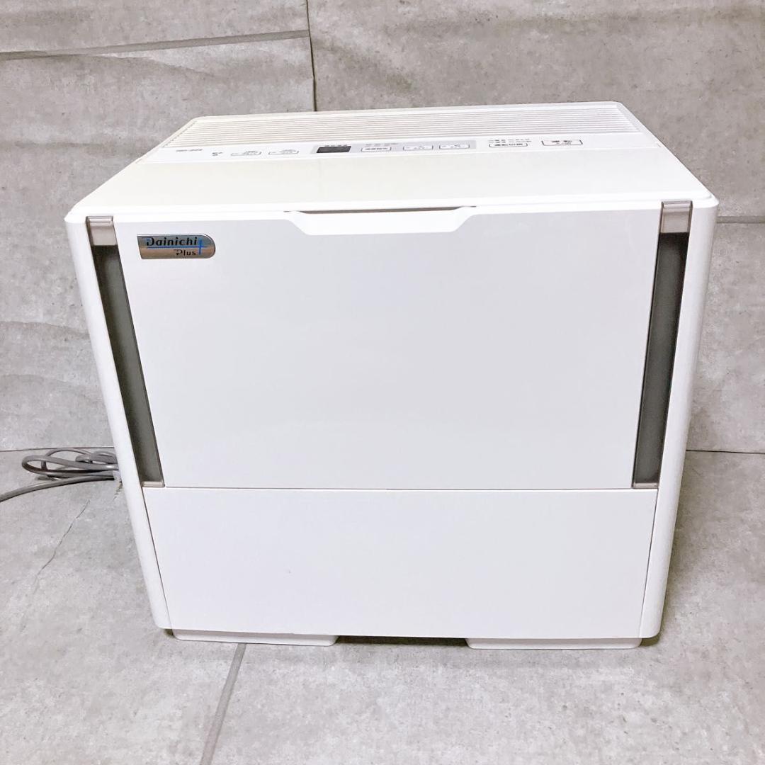 Dainichi Plus ハイブリッド式 加湿器 HD-244 ホワイト 家電
