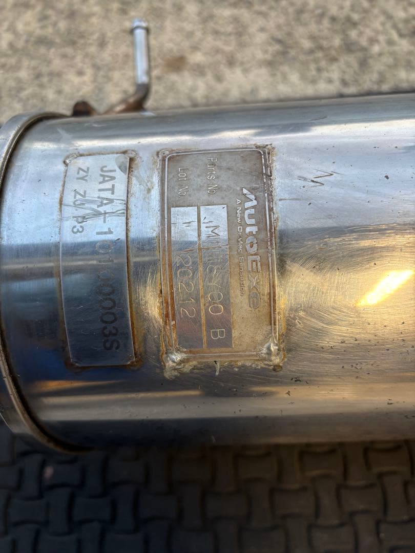 ⭐︎値下げしました⭐︎DEデミオオートEXEステンレスマフラー