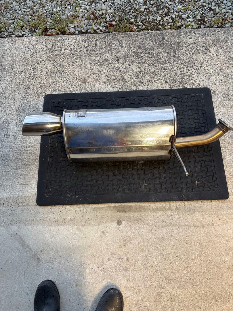 ⭐︎値下げしました⭐︎DEデミオオートEXEステンレスマフラー