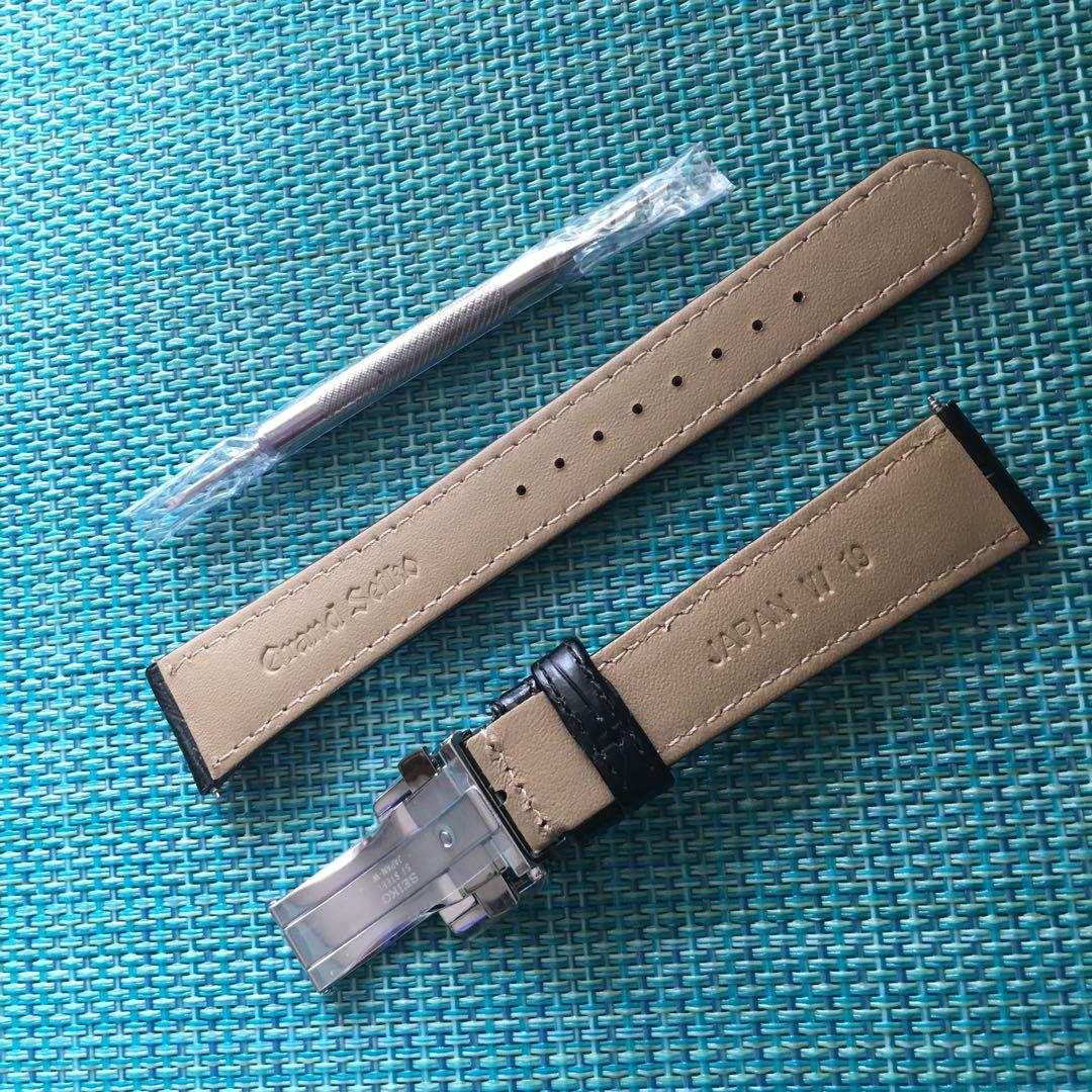 grund@@さん専用 グランドセイコー　バタフライバックルレザーベルト付