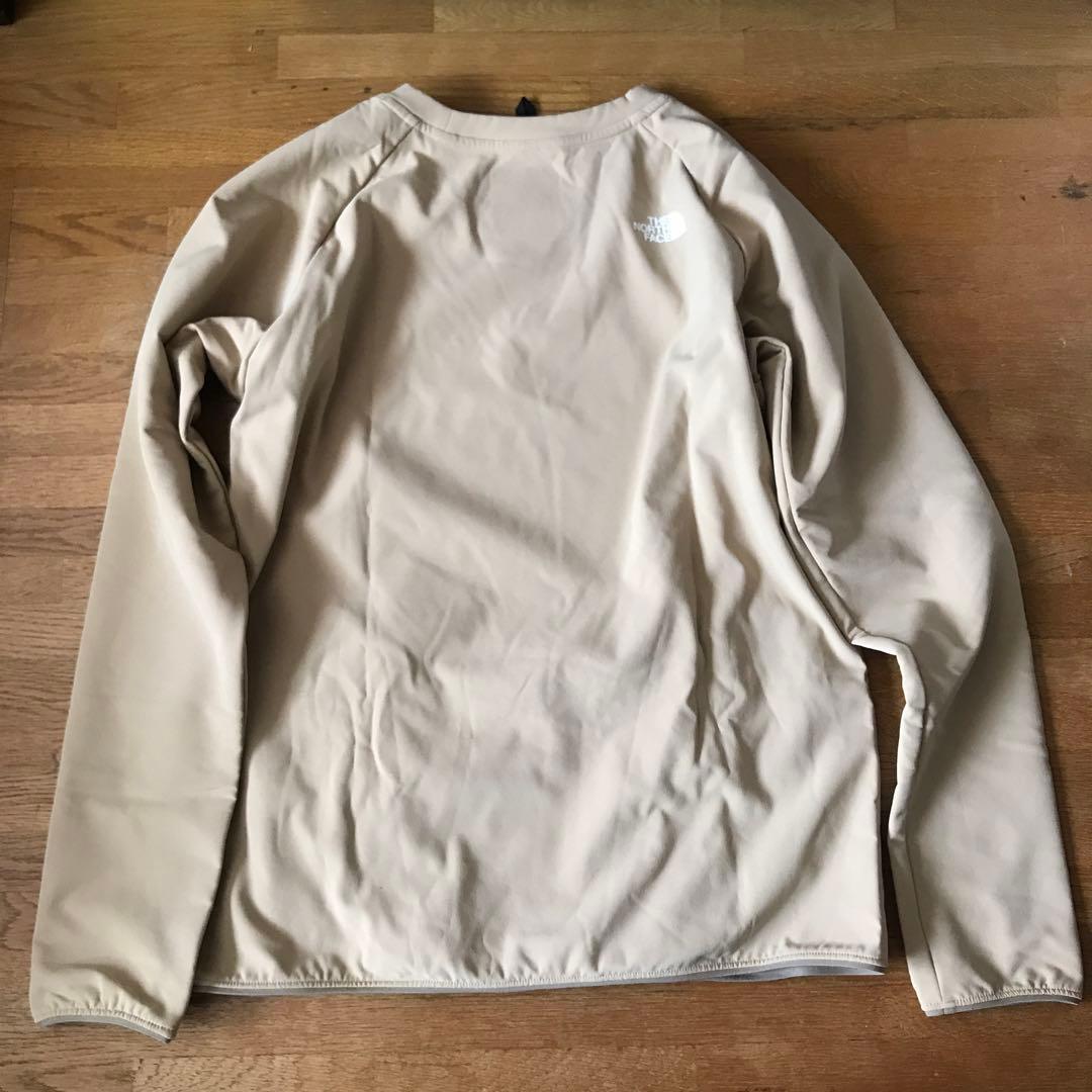 【10%値下】ザノースフェイスエイペックスサーマルクルー　フリース　ロゴプリント