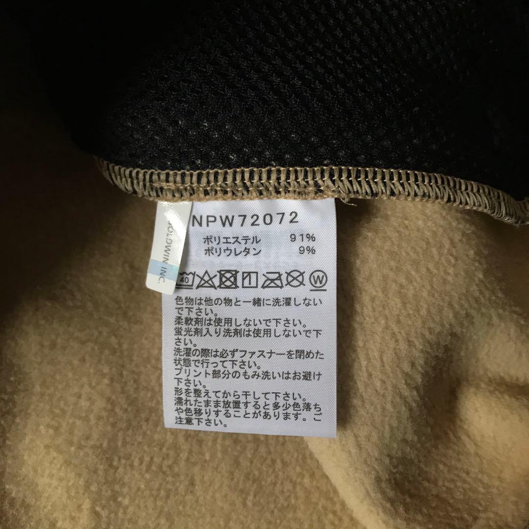 【10%値下】ザノースフェイスエイペックスサーマルクルー　フリース　ロゴプリント