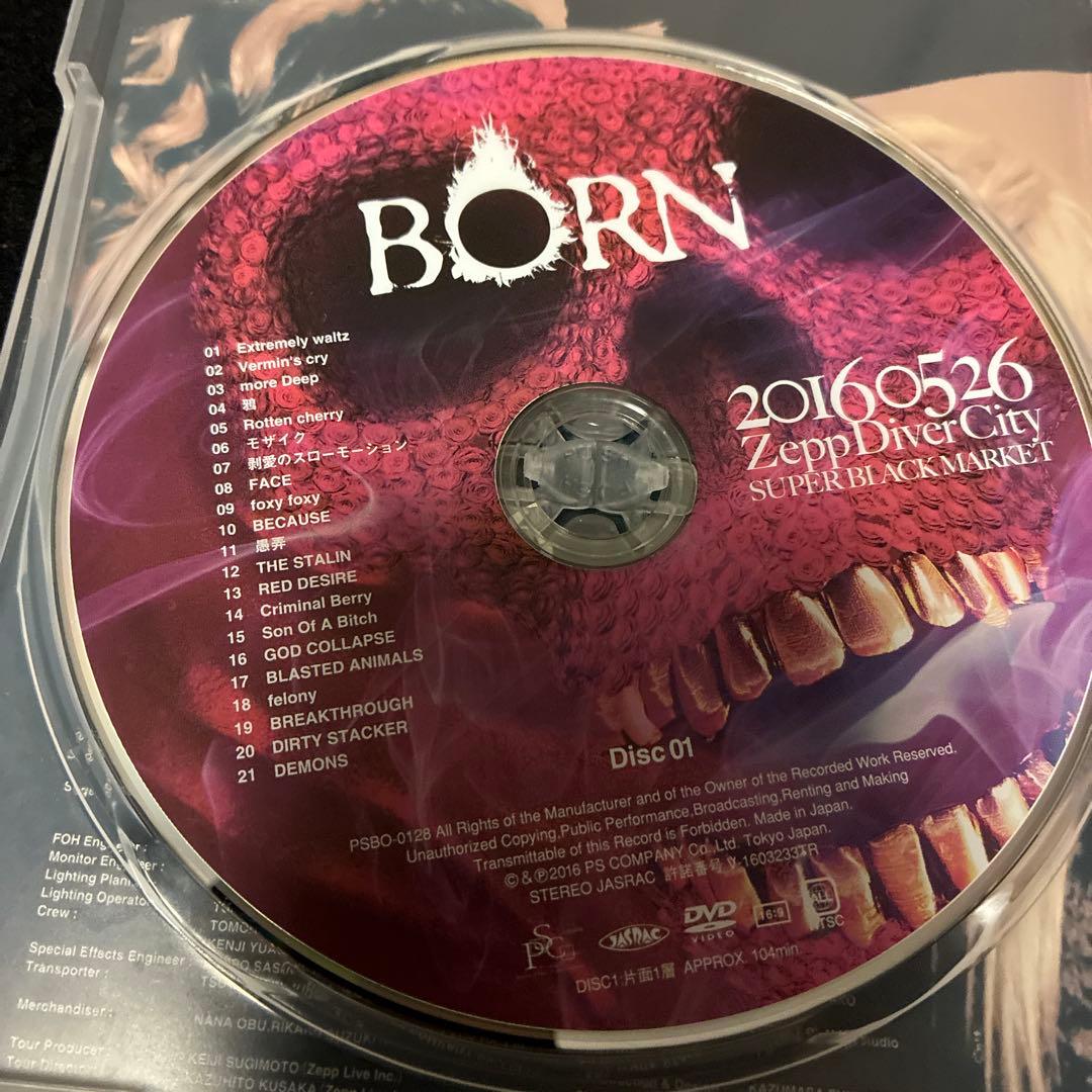 レア★BORN Zepp DiverCity SUPER BLACK MARK…