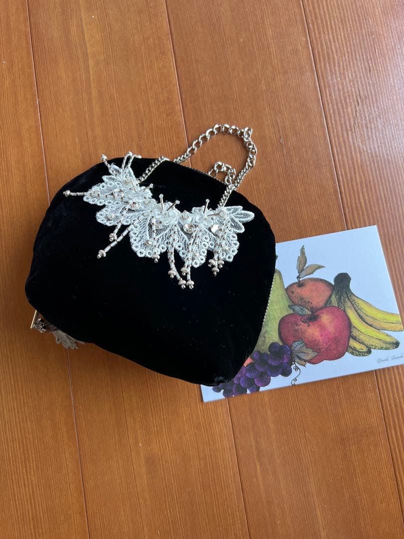 Tanaka Daisuke タナカダイスケ　スノービジューポーチバッグ