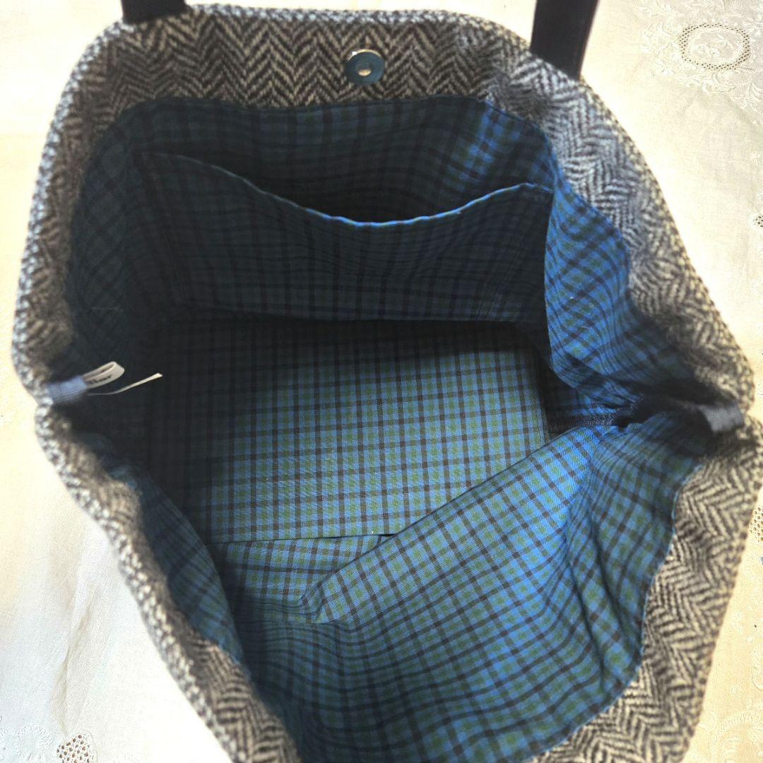 【美品】ファミリアショー　限定　ヘリンボーンバッグ　リンゴポーチ