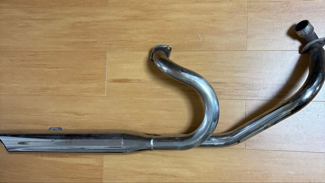 ドラッグスター400 2in1 マフラー フルエキ スラッシュ 車検対応