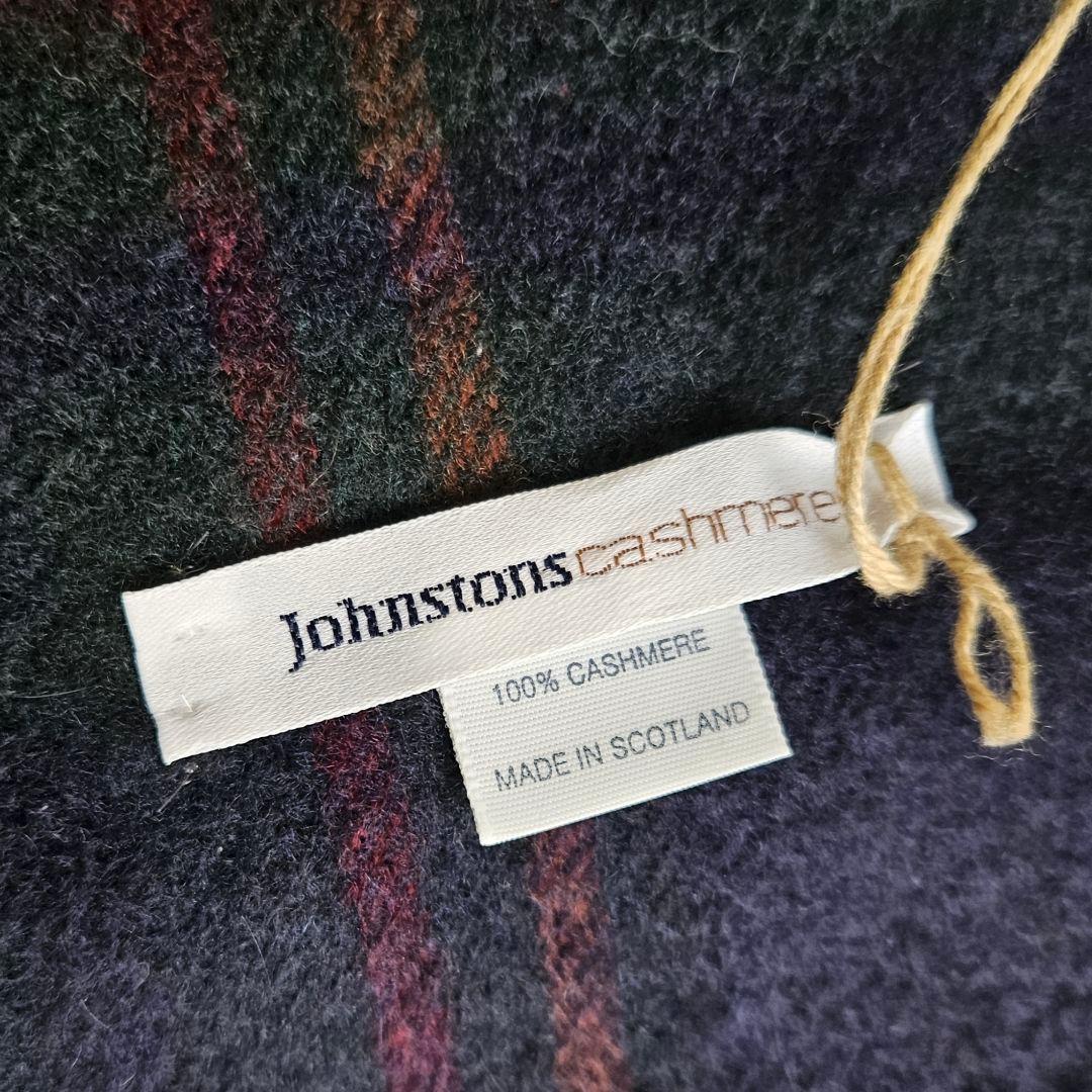 gou.33様☆タグ付き未使用 ジョンストンズ カシミヤ100％ マフラー