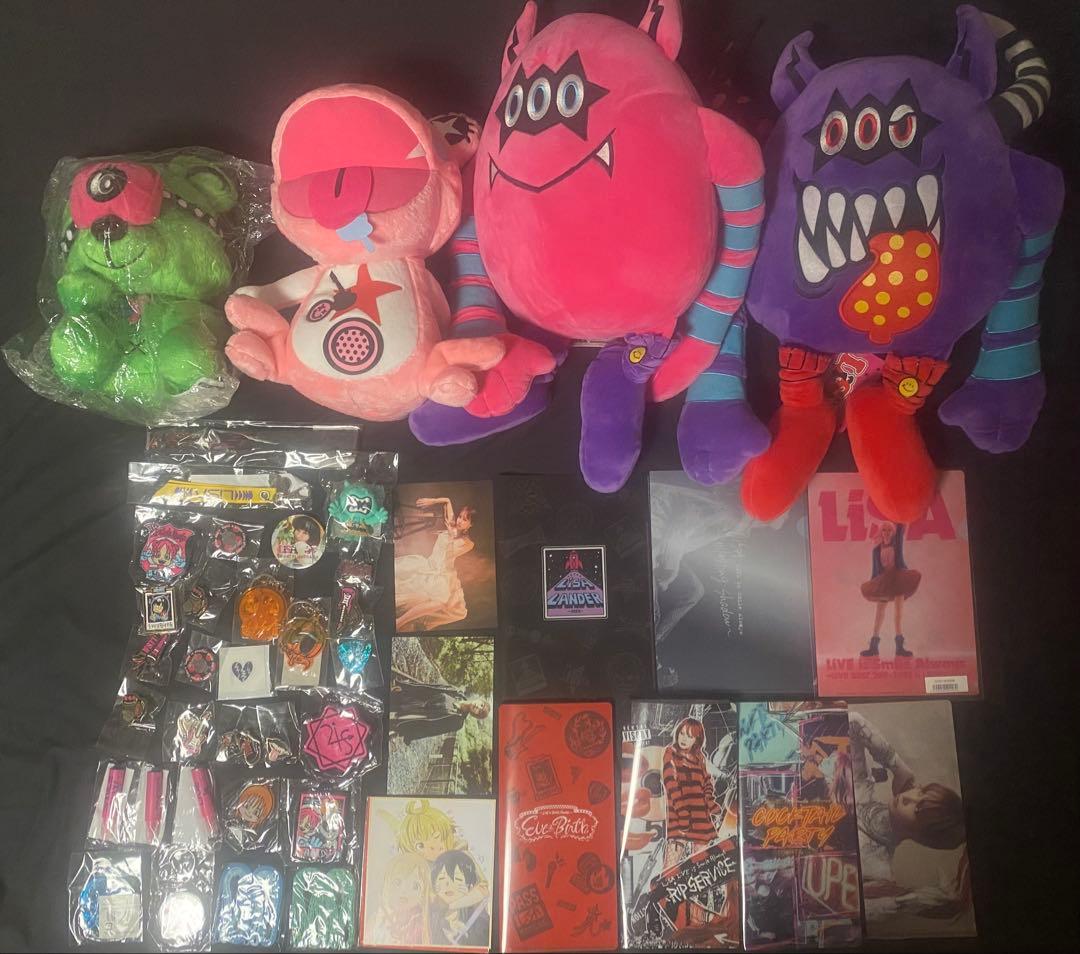 LiSA CD Blu-ray ぬいぐるみ グッズ ライブ