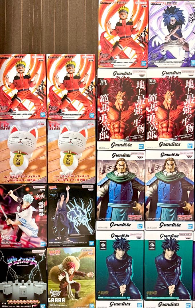 【フィギュア27点】キルア　鬼滅の刃　冨岡義勇　範馬勇次郎　ナルト　ダンダダン