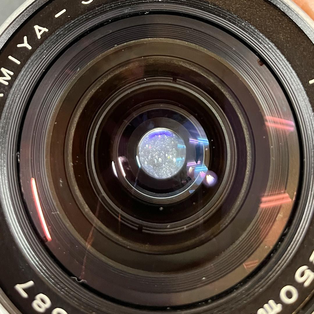 マミヤ SEKOR 50mm F4.5 RB67用 中判カメラ用 広角レンズ