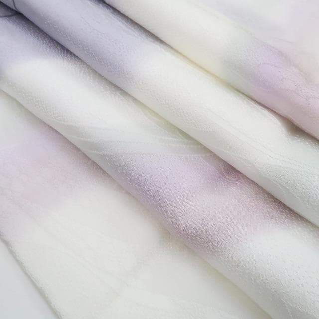 新品 さが美 友禅作家 千地泰弘 落款 天女 着物 仕付け糸付 長襦袢 5251