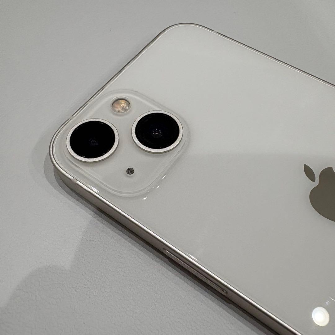 だ*い様 iPhone13 128GB ホワイト SIMフリー 美品 純正充電器