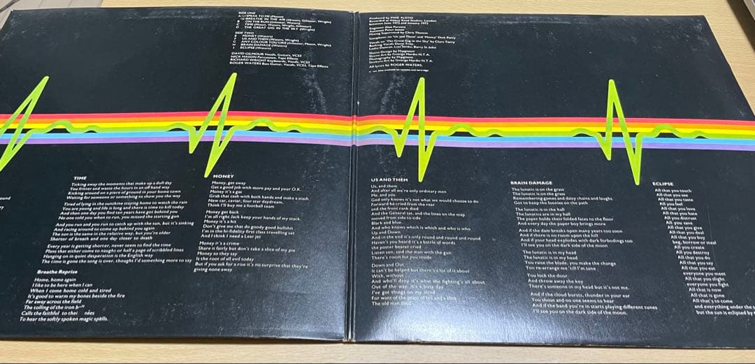 洋楽 PINK FLOYD/DARK SIDE OF THE MOON/ LP