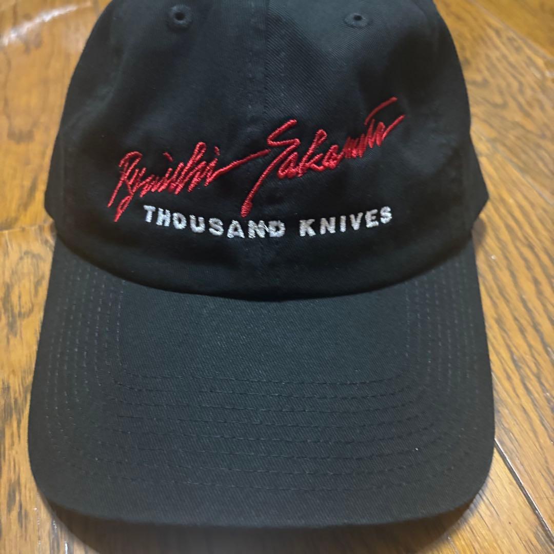 新品　THOUSAND KNIVES キャップ　坂本龍一　cap