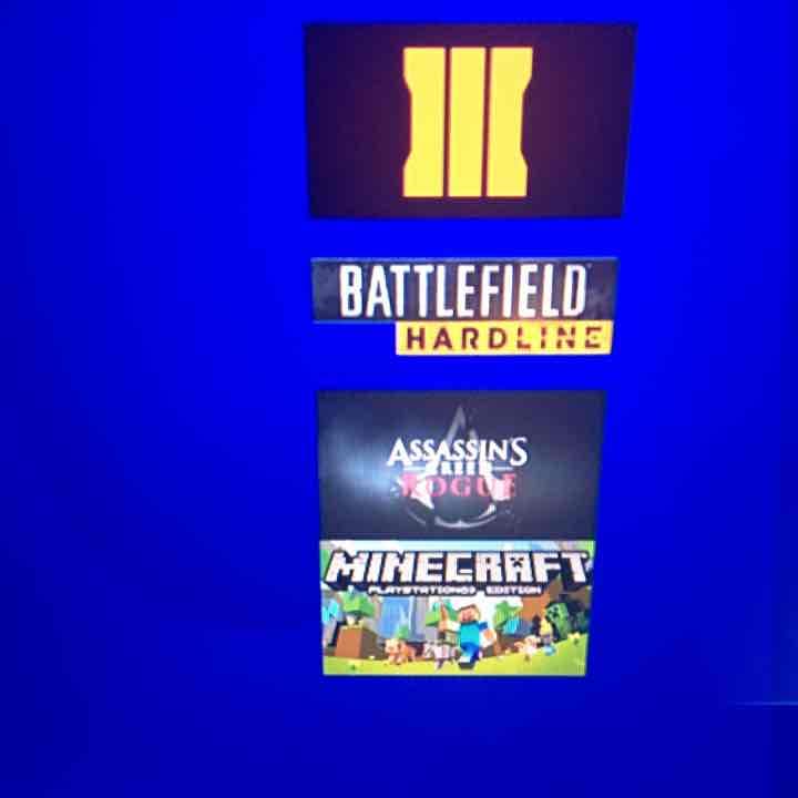 PS3本体、ゲームソフト付き