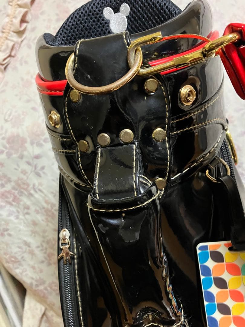 ディズニー　ミッキーマウス ミニーマウス　キャディバッグ　レア 希少　記念モデル