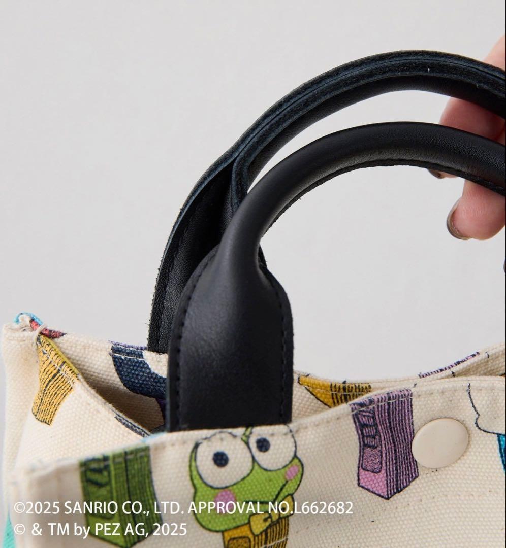 【はぴだんぶい×PEZ(ペッツ)×ear】コラボコットントートバッグS