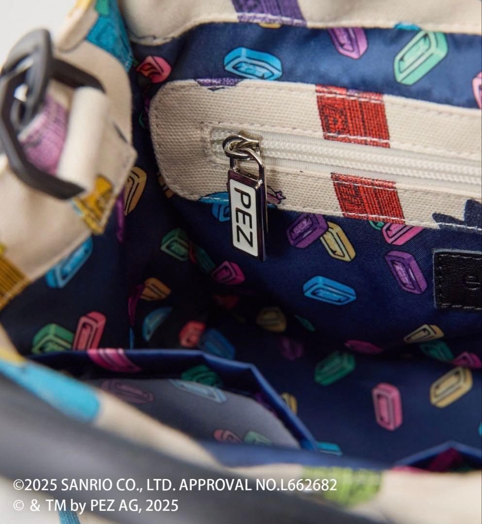 【はぴだんぶい×PEZ(ペッツ)×ear】コラボコットントートバッグS