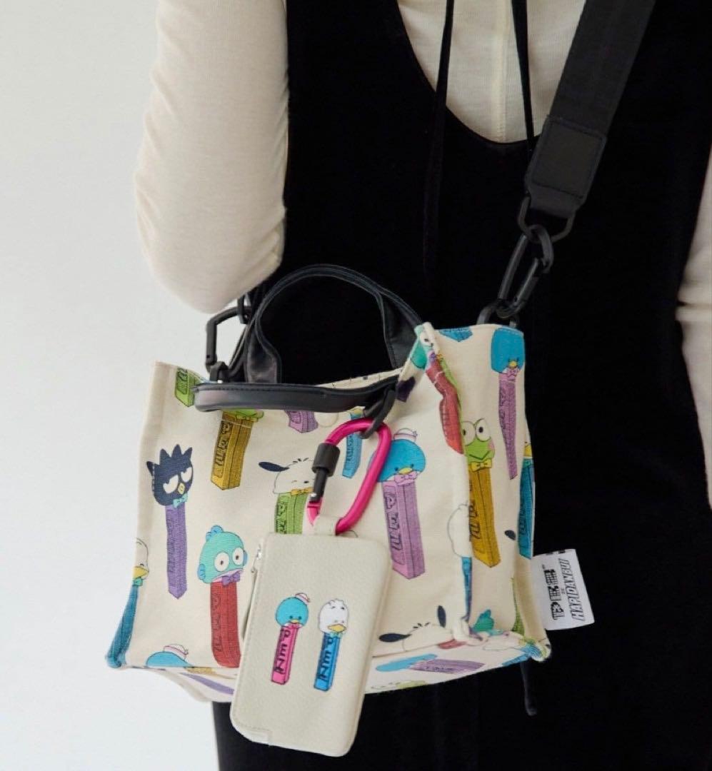 【はぴだんぶい×PEZ(ペッツ)×ear】コラボコットントートバッグS