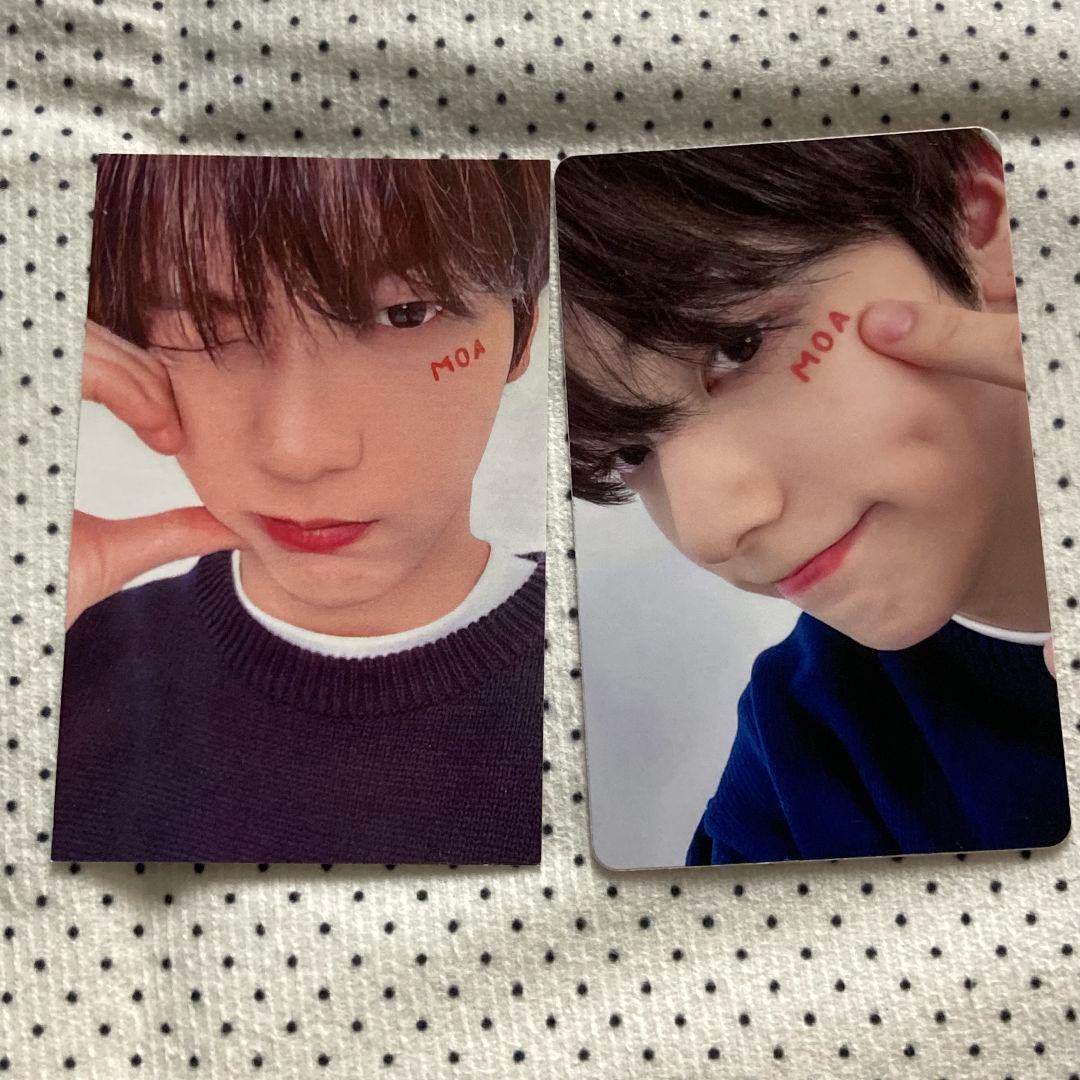 TXT FANLIVE MOAZONE ペンミ FC トレカ スビン 2枚