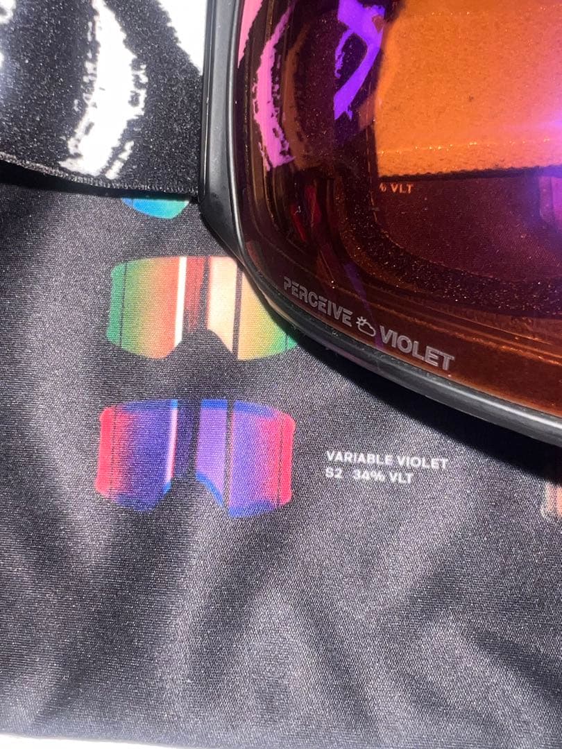 【早い者勝ち】anon. m4 ゴーグル 紫色レンズ 収納ケース付き