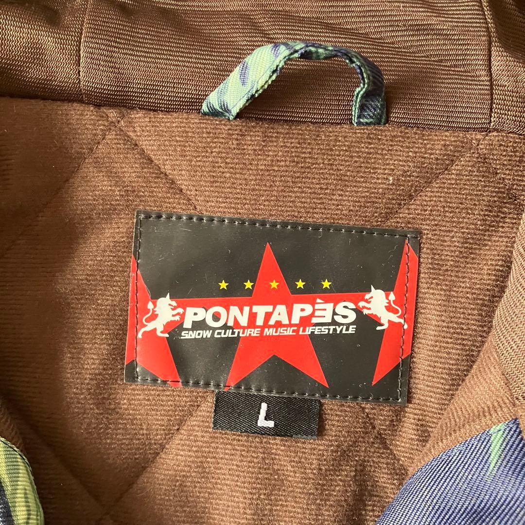 5C✨大きいサイズPONTAPES✨スキーウェア 上下セット レディースL