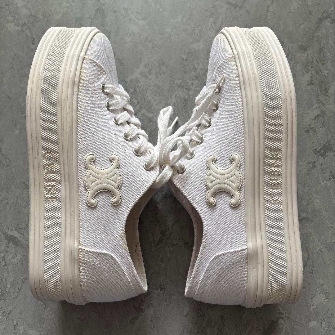 CELINE キャンバススニーカー