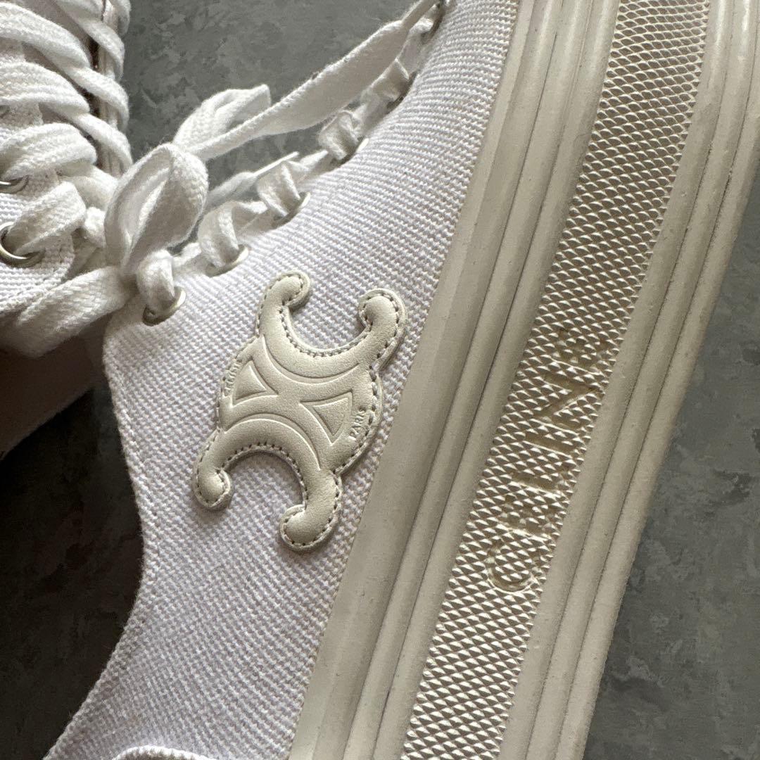 CELINE キャンバススニーカー