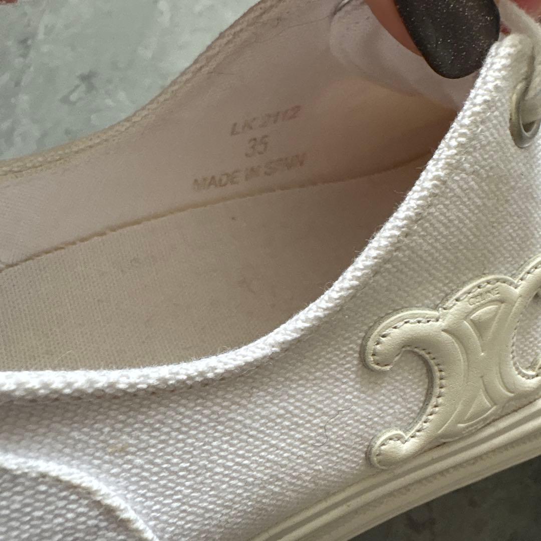 CELINE キャンバススニーカー